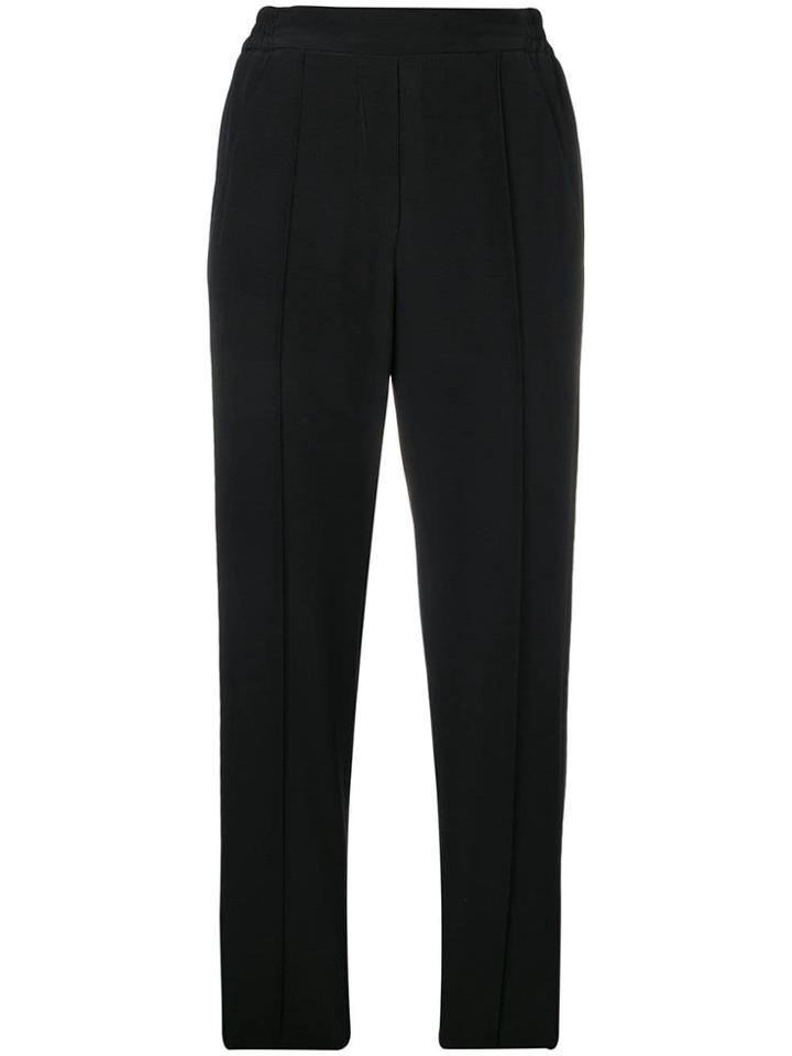 Etro Piped Seams Trousers - Black