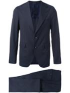 Two Piece Suit - Men - Cotton/cupro/virgin Wool - 50, Blue, Cotton/cupro/virgin Wool, Tagliatore