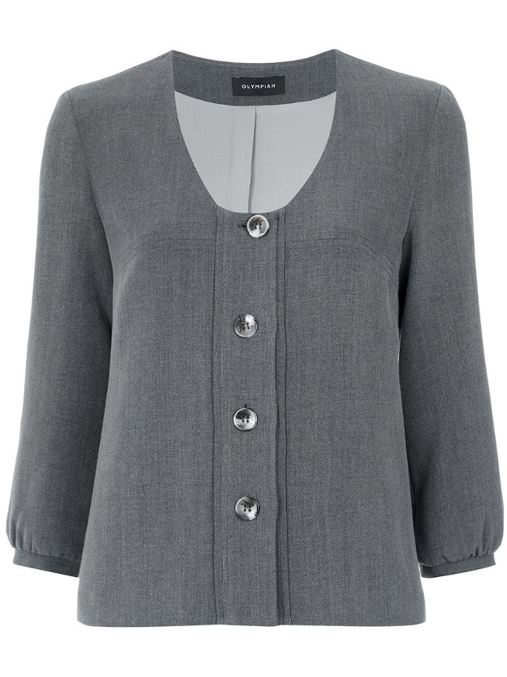 Olympiah Andes Top - Grey