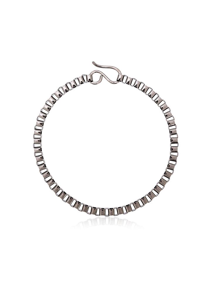 Jelena Behrend 24kt Black Gold Baltic Cube Link Necklace