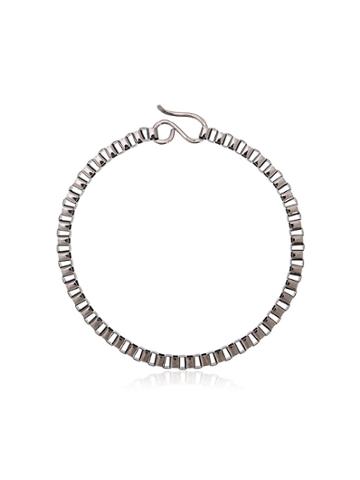 Jelena Behrend 24kt Black Gold Baltic Cube Link Necklace