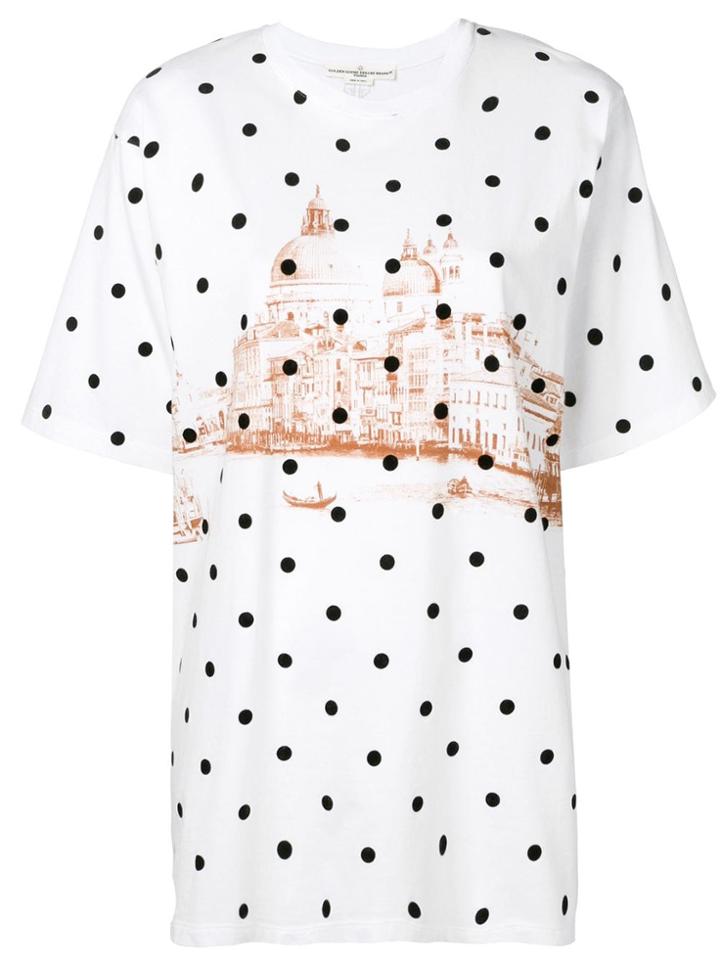 Golden Goose Venice Landscape T-shirt - White