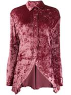 Y/project Spread Velvet Shirt - Pink