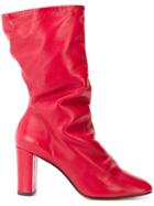 Marc Ellis Slouch Boots - Red