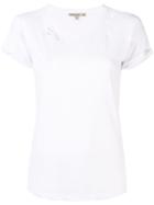 Patrizia Pepe Distressed T-shirt - White