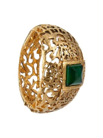Chanel Vintage Filigree Style Bangle