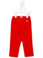 Il Gufo - Chino Trousers - Kids - Cotton/spandex/elastane - 12 Mth, Red