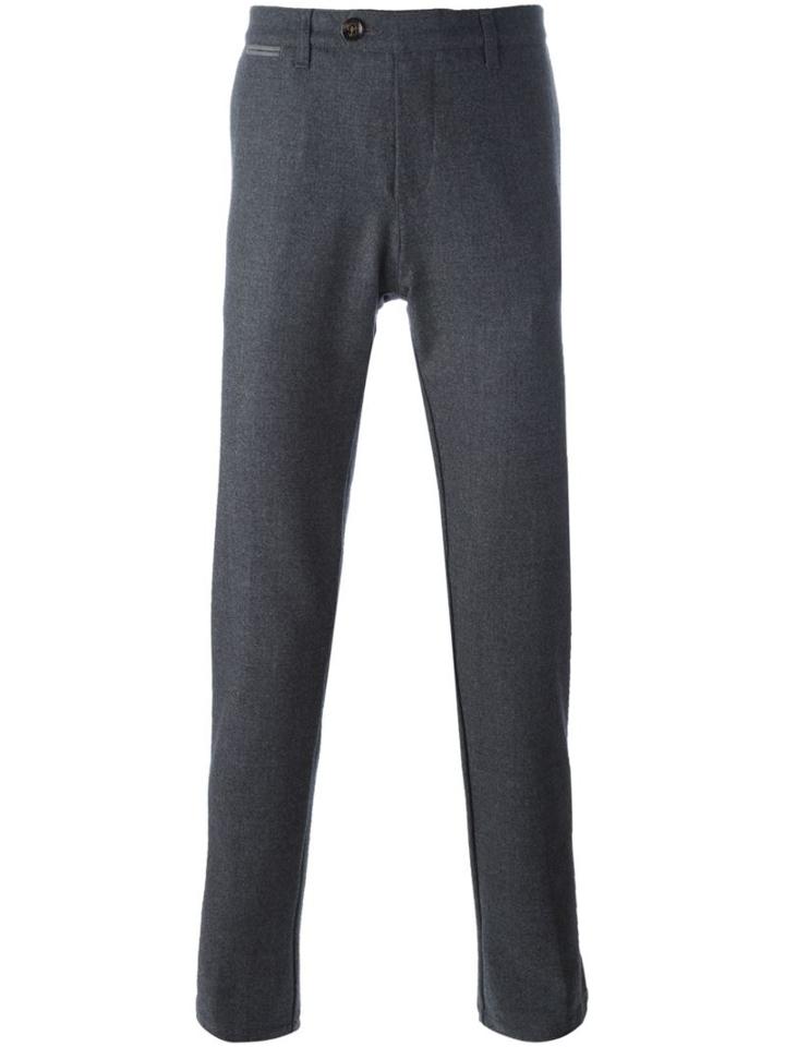 Eleventy Tailored Trousers, Men's, Size: 30, Grey, Spandex/elastane/wool