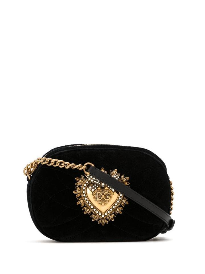Dolce & Gabbana Sacred Heart Cross-body Bag - Black