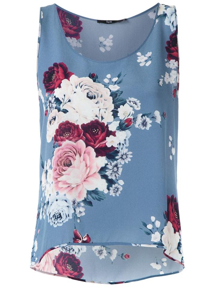 Magrella Silk Top - Blue