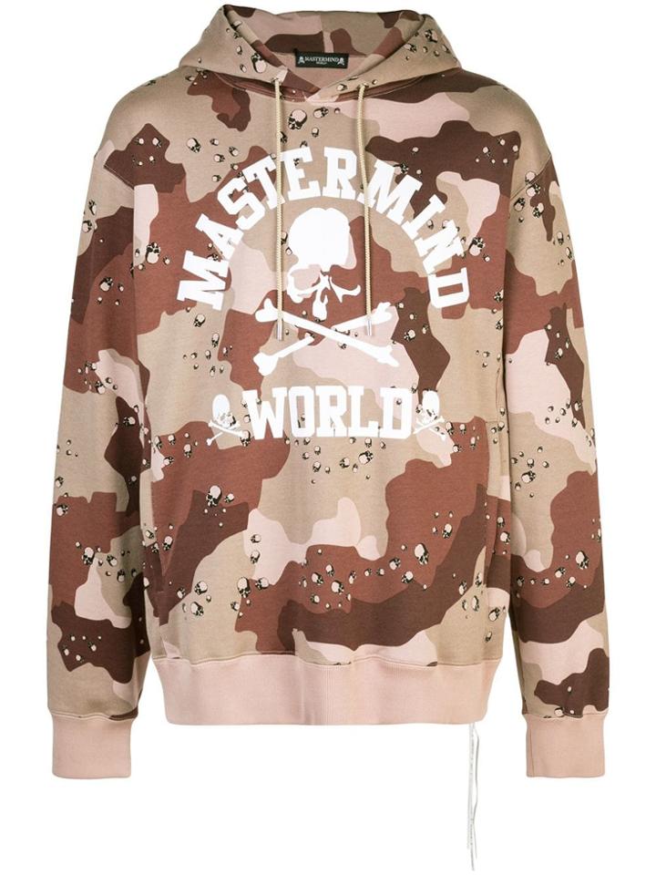 Mastermind World Camouflage Hoodie - Brown