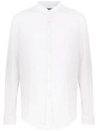 John Varvatos Stand Up Collar Shirt - White