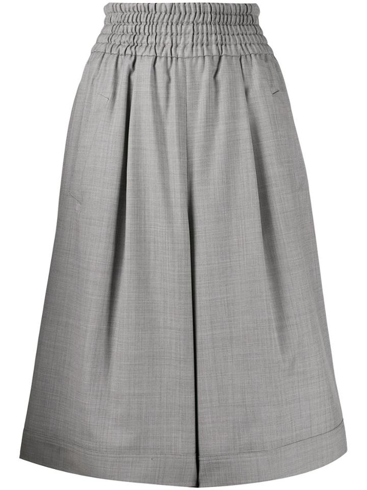 Giambattista Valli Wide Leg Culottes - Grey