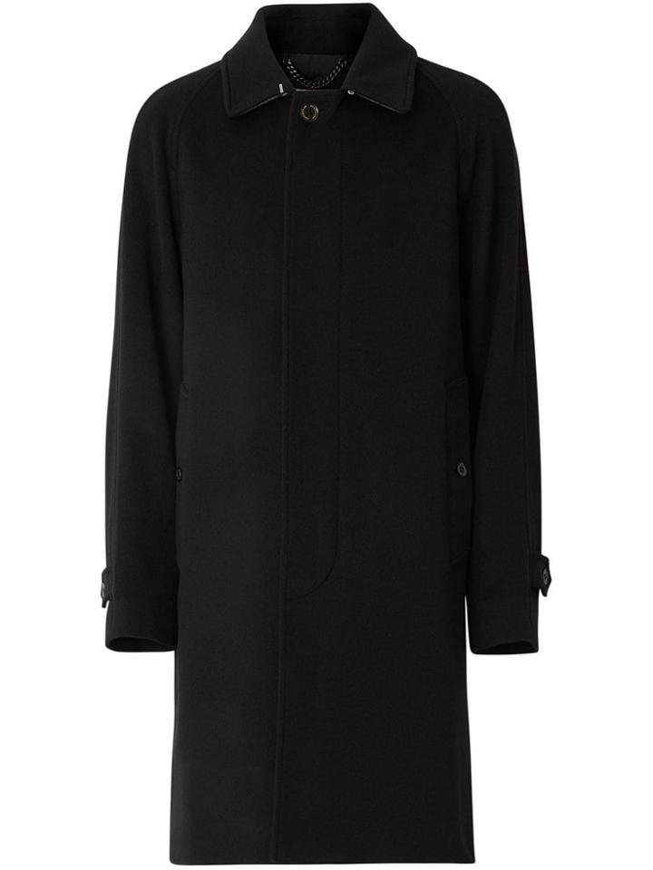 Burberry Cashmere Car Coat - Black