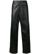Roberto Cavalli High Waist Trousers - Black