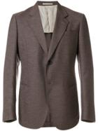 Armani Collezioni Classic Tailored Blazer - Brown