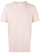 Folk Contrast Sleeve T-shirt, Men's, Size: 5, Pink/purple, Cotton