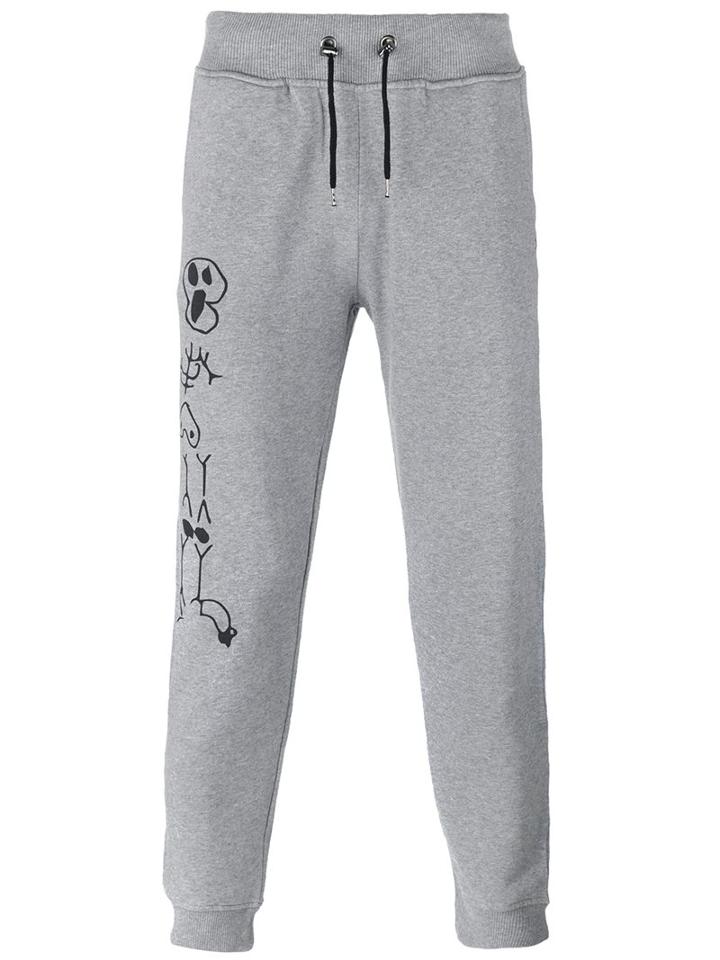 Hydrogen Skeleton Print Joggers