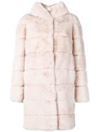 N.peal Hooded Coat - Pink