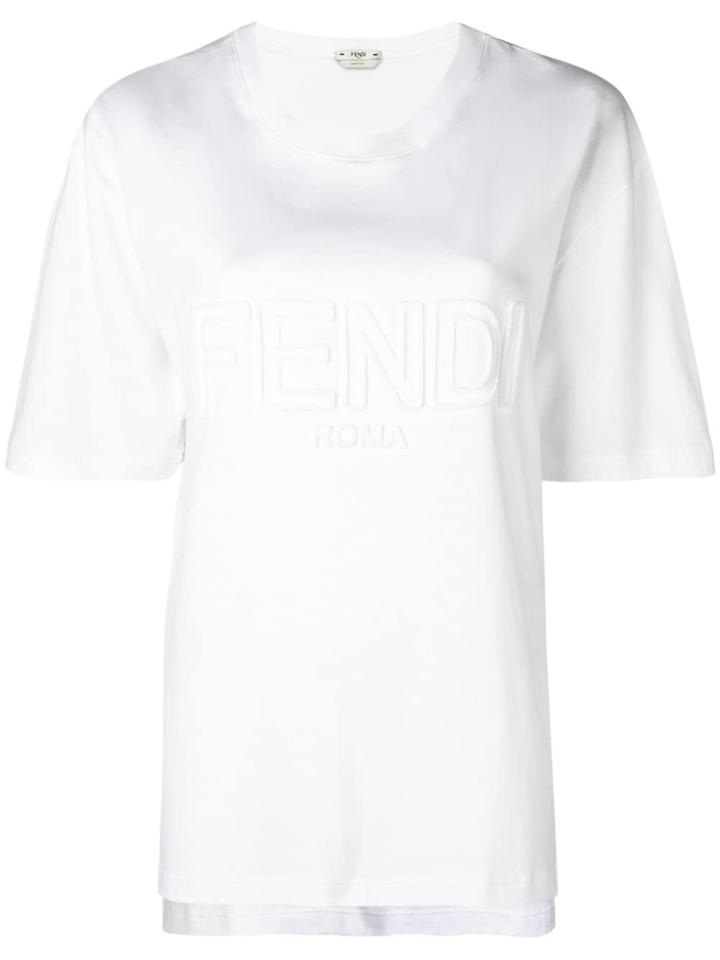 Fendi Front Logo T-shirt - White