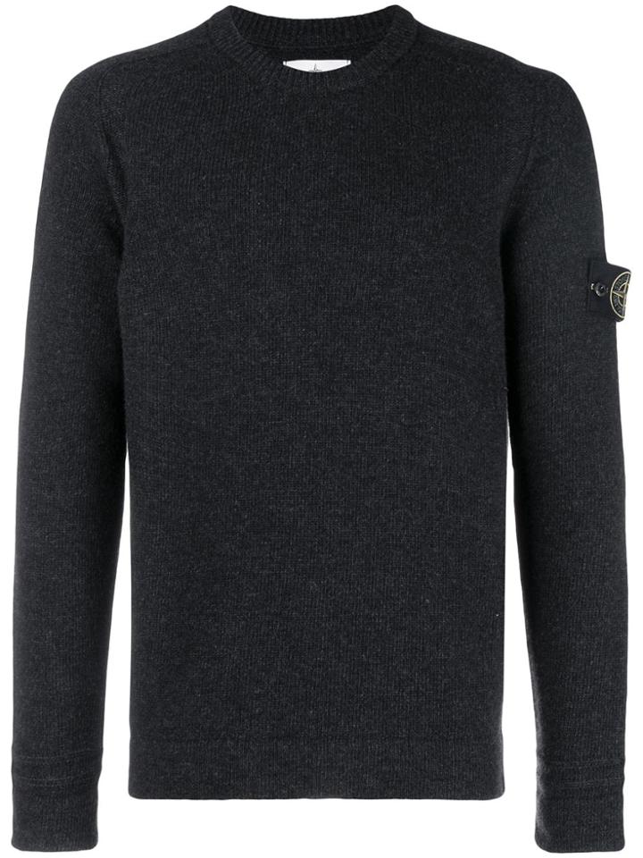 Stone Island Crewneck Sweater - Grey