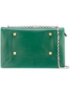 Manurina Square Stud Detail Bag