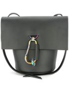 Zac Zac Posen Belay Flap Crossbody Bag - Black