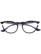 Dita Eyewear - 'mikro' Cat Eye Glasses - Women - Acetate/titanium - 52, Black, Acetate/titanium