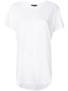 Ann Demeulemeester Plain Oversized T-shirt - White