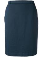 Fabiana Filippi Short Straight Skirt - Blue