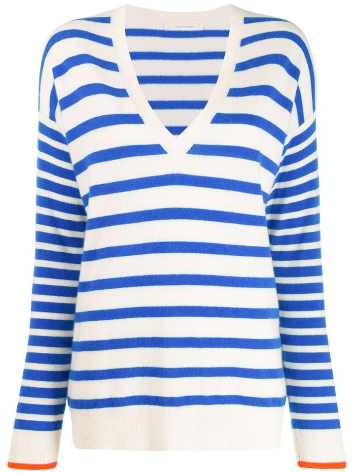 Chinti & Parker Striped Sweater - Neutrals