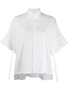 Ujoh Oversized Fit Shirt - White