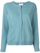 Allude Button Down Cardigan, Women's, Size: Medium, Blue, Cashmere