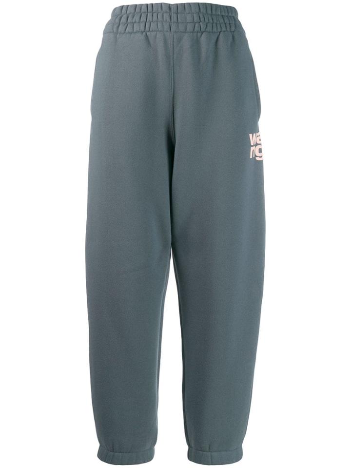 Alexander Wang Logo Track Pants - Grey