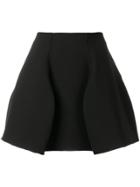 Jil Sander Structured Mini Skirt - Black