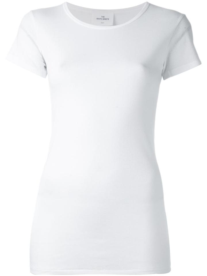 The White Briefs 'ivy Fine' T-shirt, Women's, Size: Xs, Organic Cotton