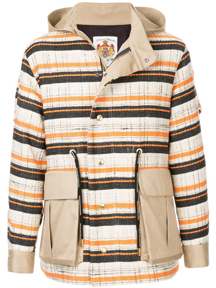 Education From Youngmachines Checked Jacket - Multicolour