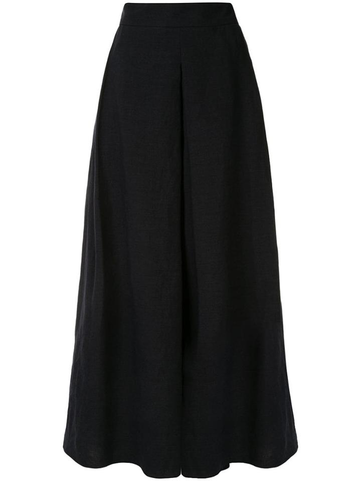 Whit Wide Leg Trousers - Blue