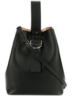 Jil Sander Navy Bucket Bag - Black