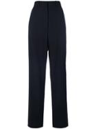 Cédric Charlier High-waisted Trousers - Blue
