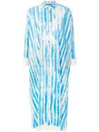 Toogood Printed Shirt Dress - Blue