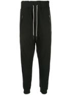 Tobias Birk Nielsen Drop Crotch Tapered Trousers - Black