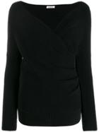 P.a.r.o.s.h. Off The Shoulder Jumper - Black