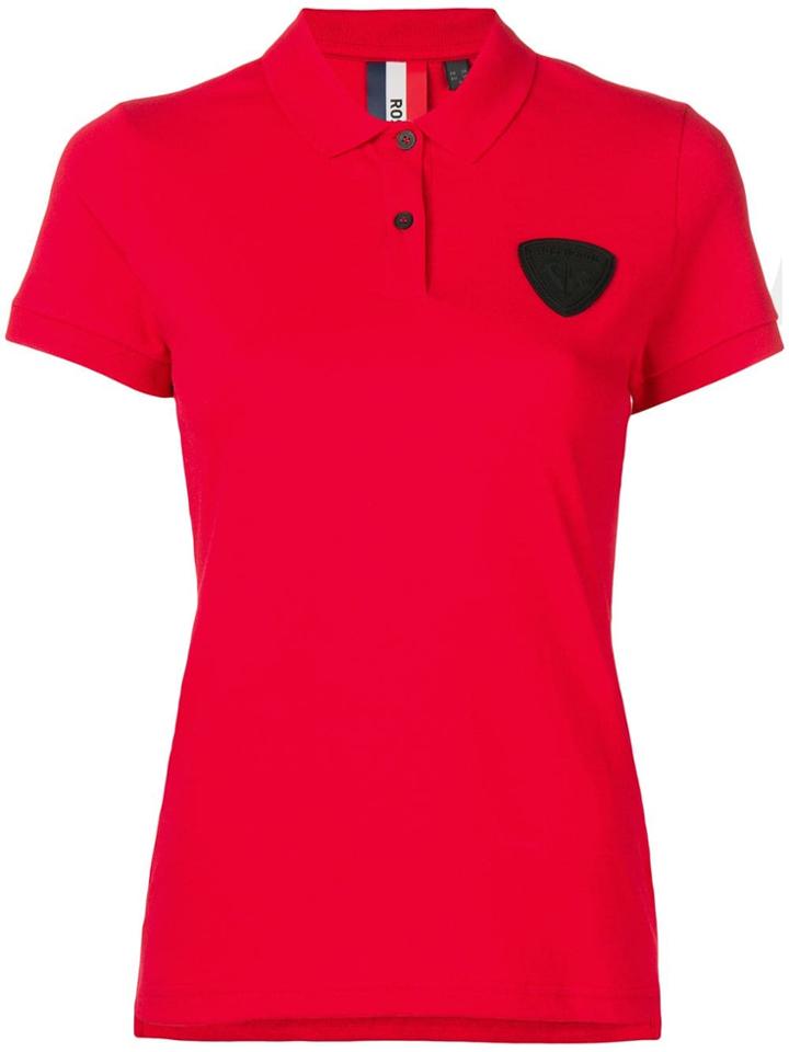 Rossignol Patch Detail Polo Shirt - Red