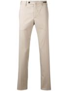 Pt01 Tailored Chino Trousers - Neutrals