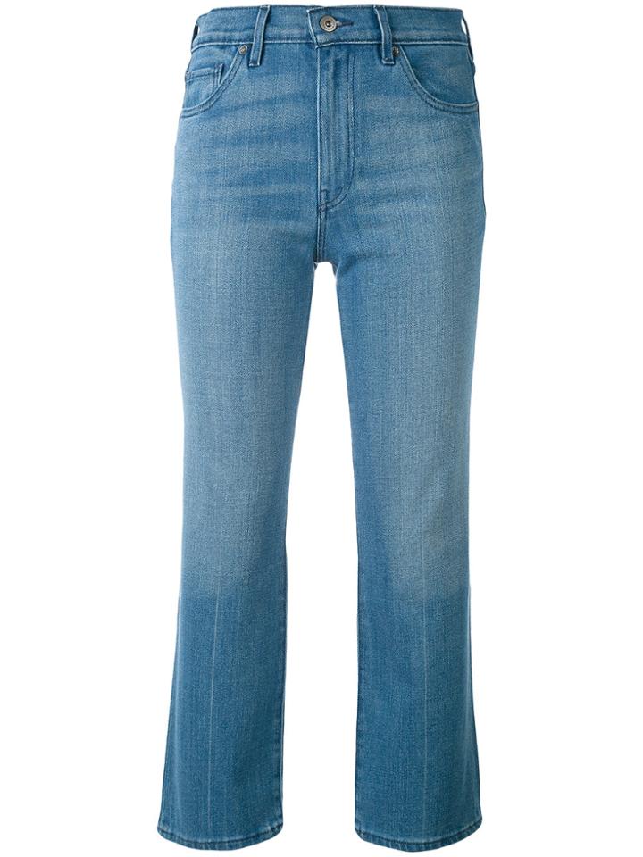 Levi's Cropped Jeans - Blue