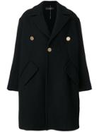 Ellery Tailored Fitted Coat - Black