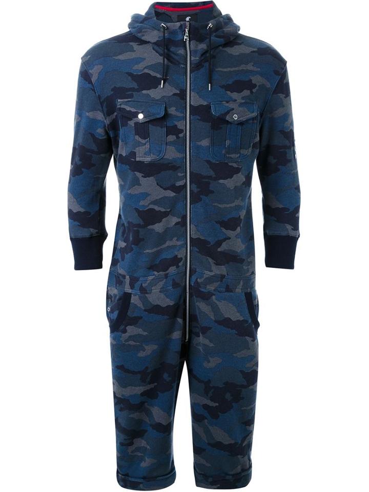 Loveless Camouflage Jersey Jumpsuit