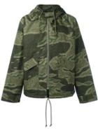 Yeezy Season 3 Camouflage Coat, Adult Unisex, Size: Medium, Green, Cotton/wool/polyester/nylon