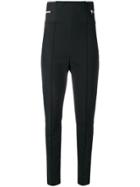 T By Alexander Wang Logo Elastic Leggings - Black